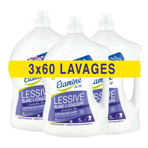 Lessive liquide lavandin - Lot 3 x 60 lavages