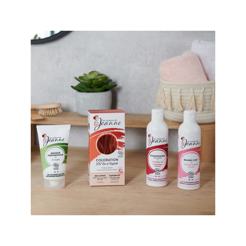 KIT coloration cuivré rouge