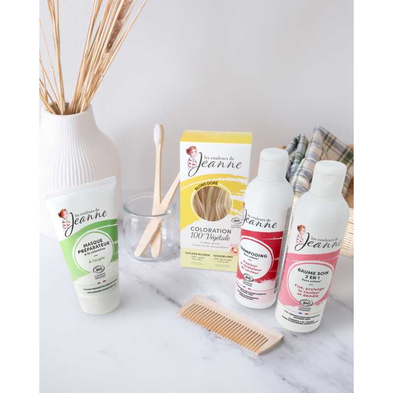 KIT coloration blond doré