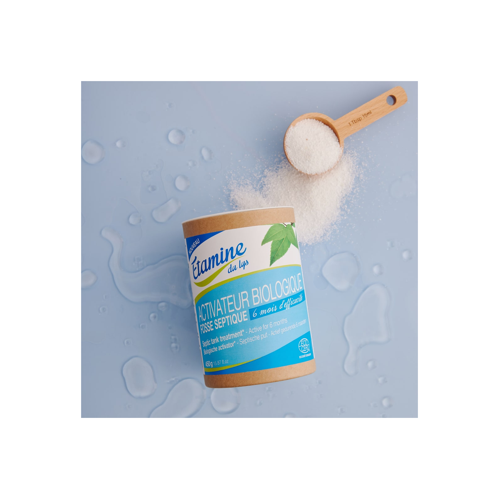 ECOTRAP Activateur Fosse Biologique 1,5 Kg - Enzymes Pour Fosses Septiques Avec Doseur - Fabriqué En Italie