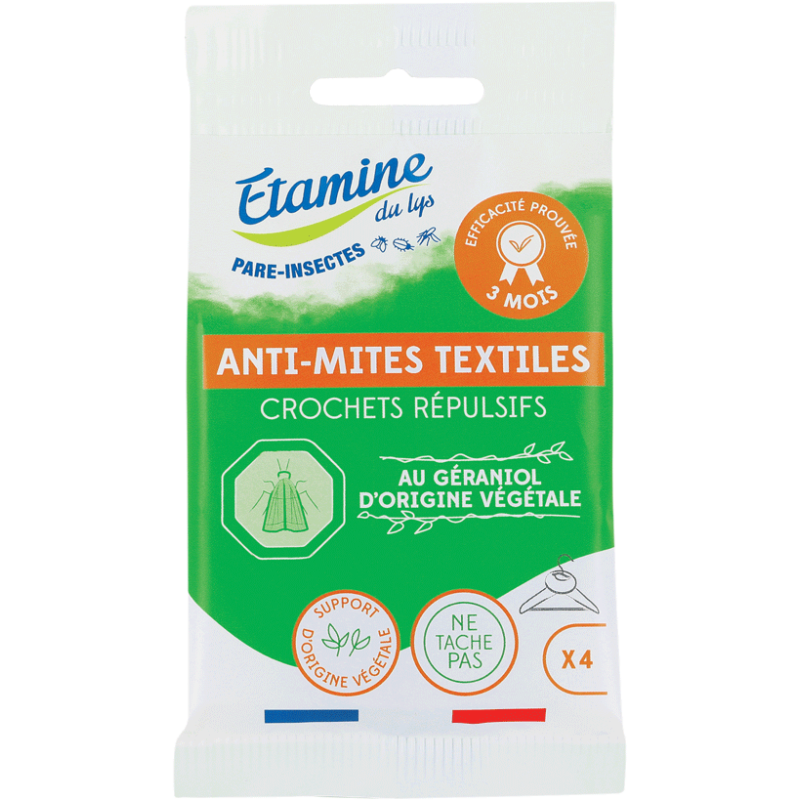 Crochets anti-mites textiles - Etamine du lys