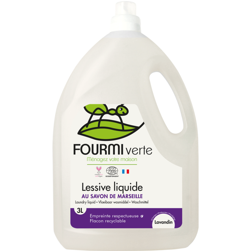 JAIM LESSIVE LIQUIDE SAVON DE MARSEILLE 3L