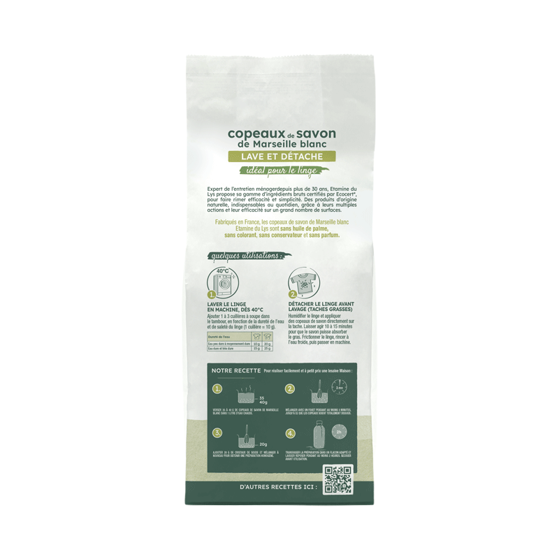Copeaux de savon 750gr