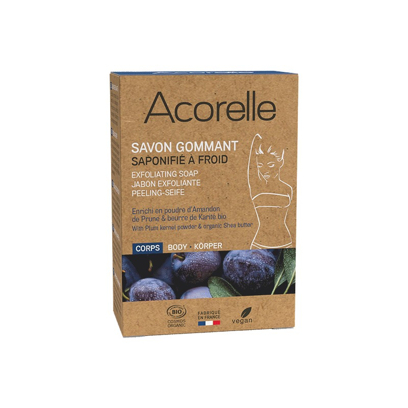 Savon Gommant Solide BIO Certifié