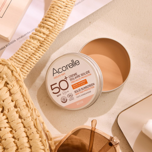 Crème Solaire Solide Beige SPF50+ BIO 20gr