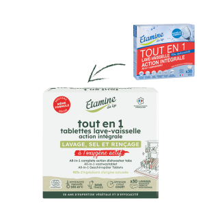 Tablettes lave-vaisselle tout en 1 x30
