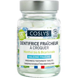 Dentifrice fraicheur a croquer