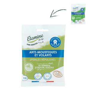 Spirales anti-moustiques et volants