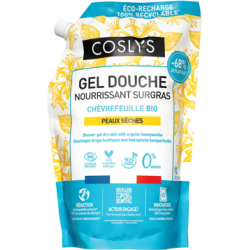 Eco-recharge gel douche peaux seche chevrefeuille 1L