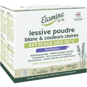 Lessive poudre lavandin...