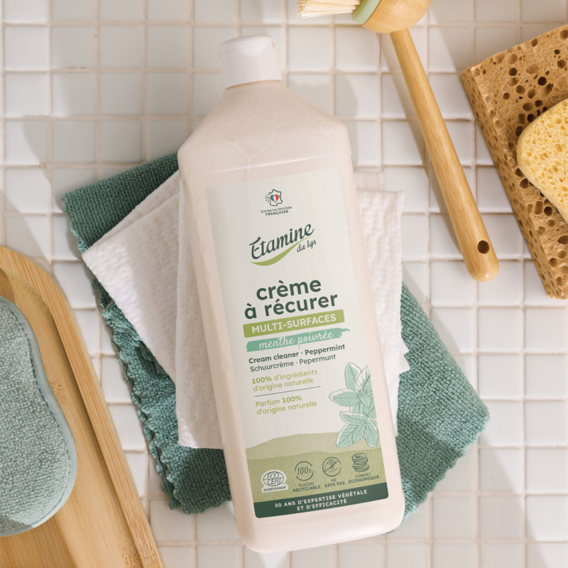 Crème à Récurer Orlav - Flacon De 1 Litre, Produit Neuf Pour Nettoyage Profond