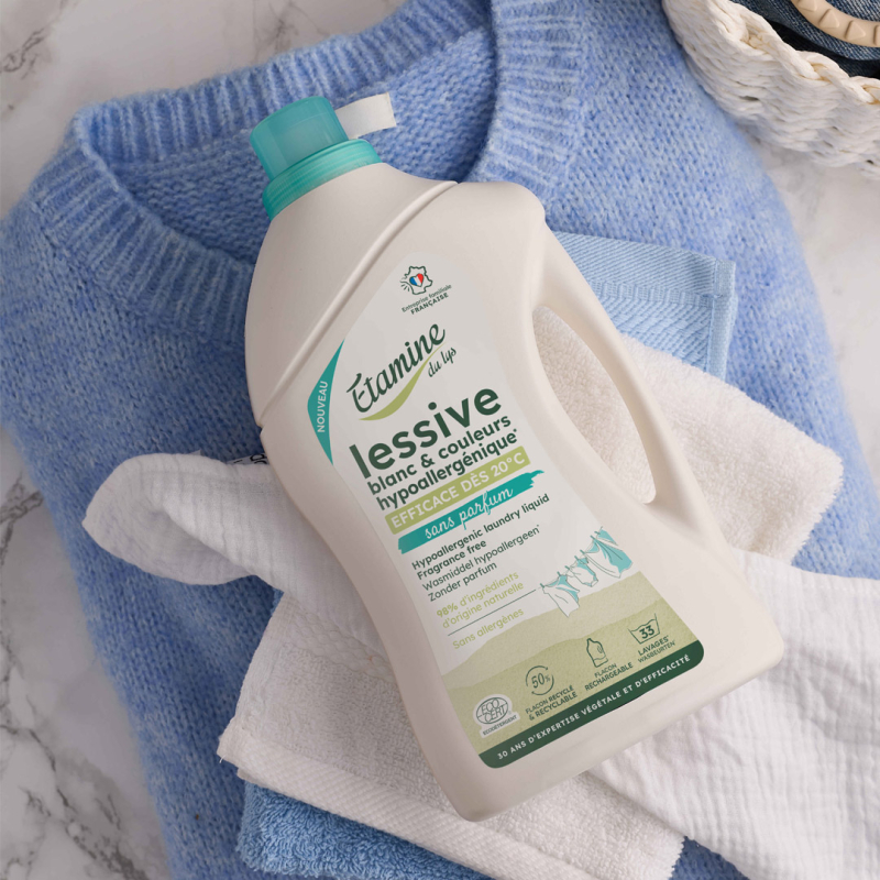 Lessive hypoallergénique sans parfum 1L Etamine du Lys — free download