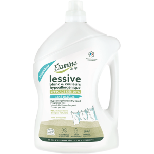 Lessive hypoallergénique sans parfum 3L
