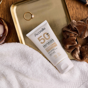 Crème solaire visage SPF50 teintée - claire 50ml