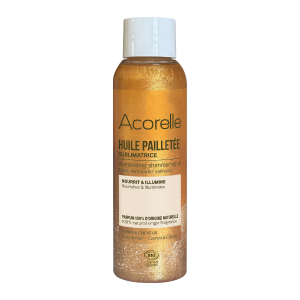 Huile pailletée...
