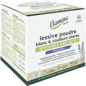 Lessive poudre lavandin...