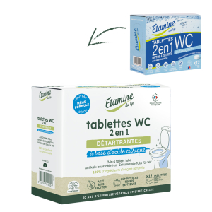 Tablettes WC 2 en 1