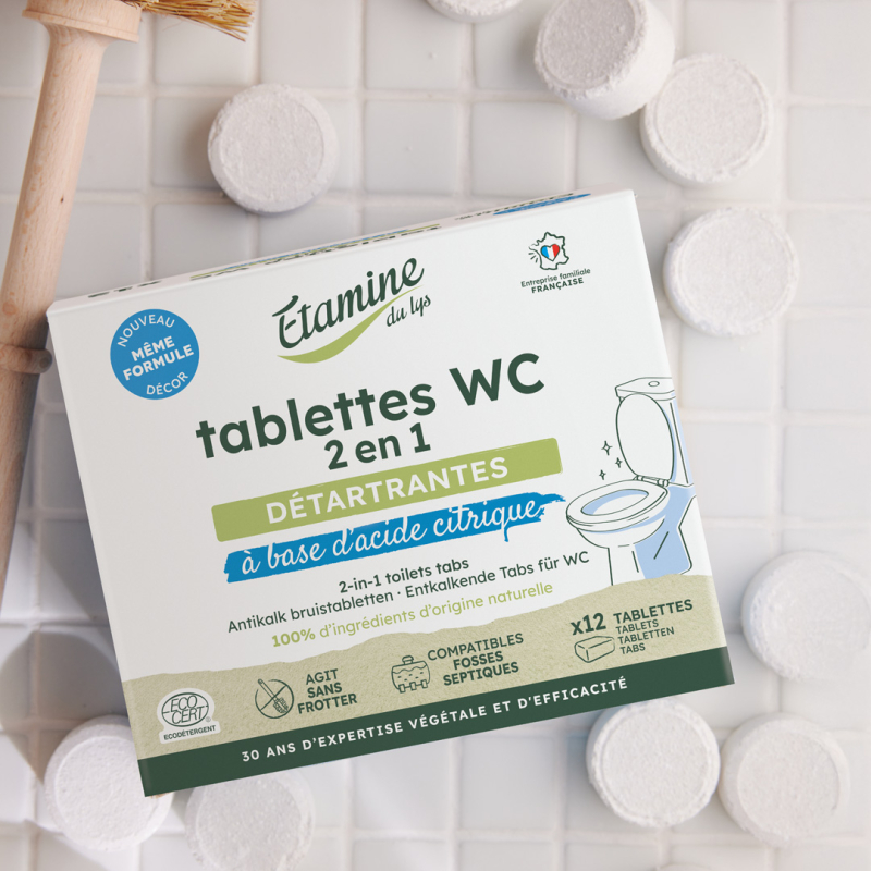 Tablettes WC 2 en 1