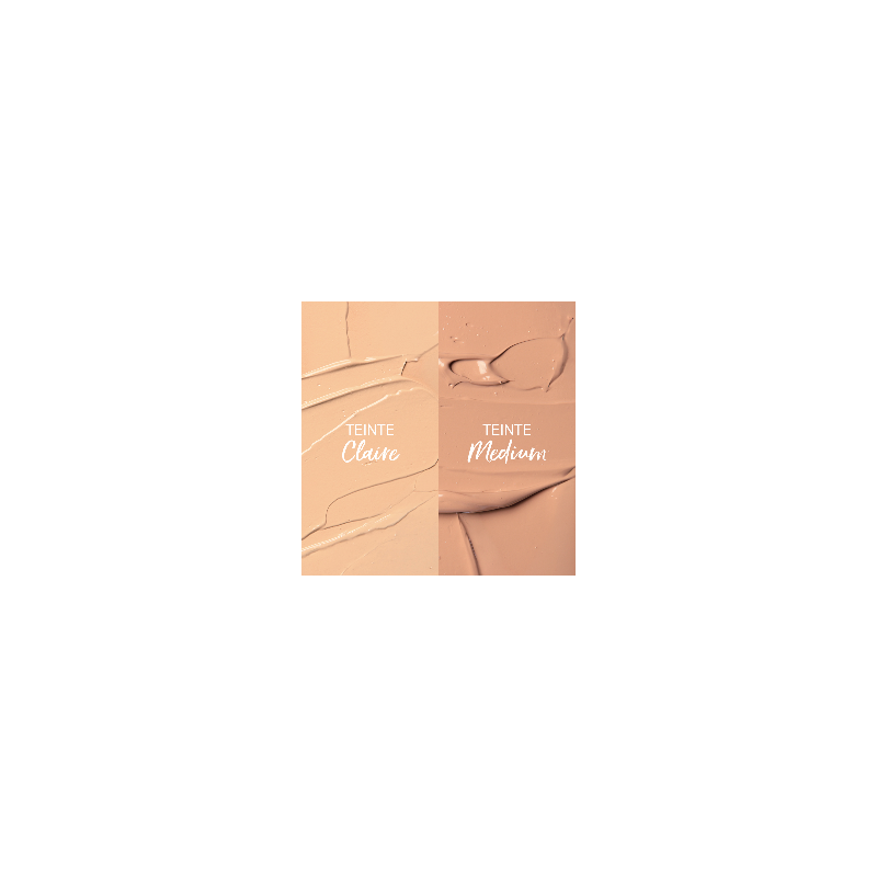 Crème solaire visage SPF50 teintée - claire 50ml