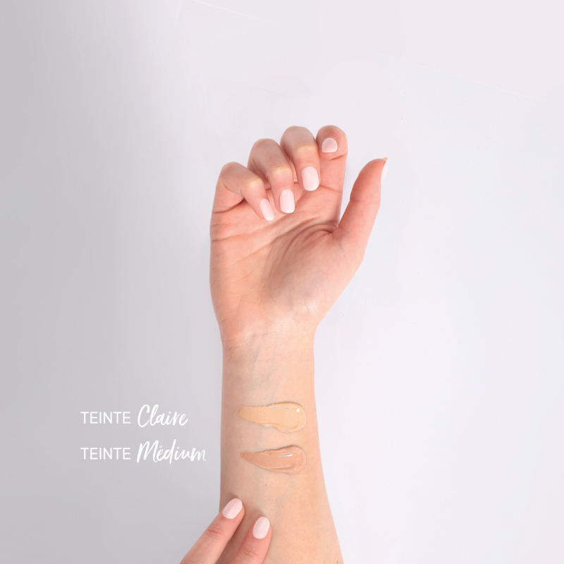 Crème solaire visage SPF50 teintée - claire 50ml