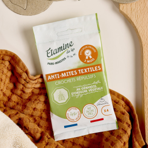 Crochets anti-mites textiles