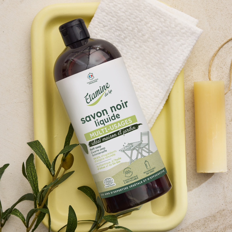 Savon noir sans parfum 1L