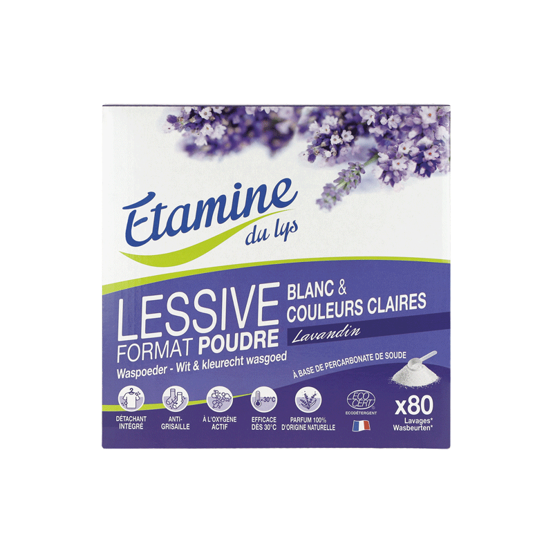 Kit Lessive en Poudre pour Linge Blanc