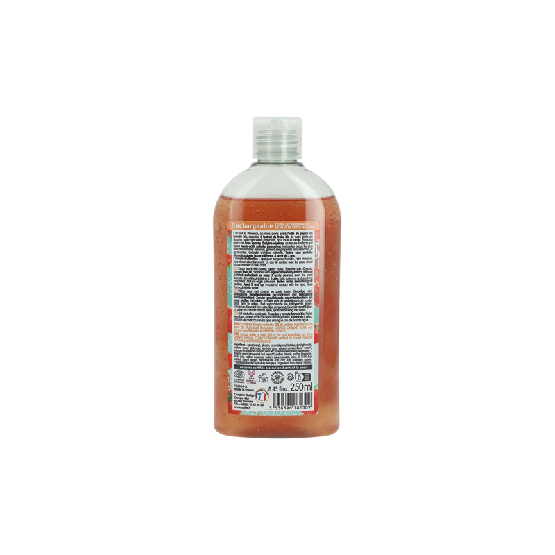 Gelée de douche adoucissante fraise tomate 250ml