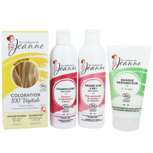 KIT coloration blond doré